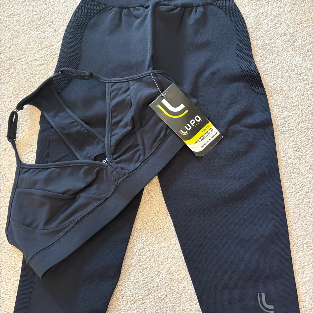 Women's Black Activewear Set